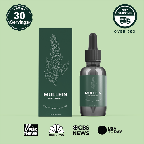 OxyBio Mullein & Chlorophyll Lung Detox Drops